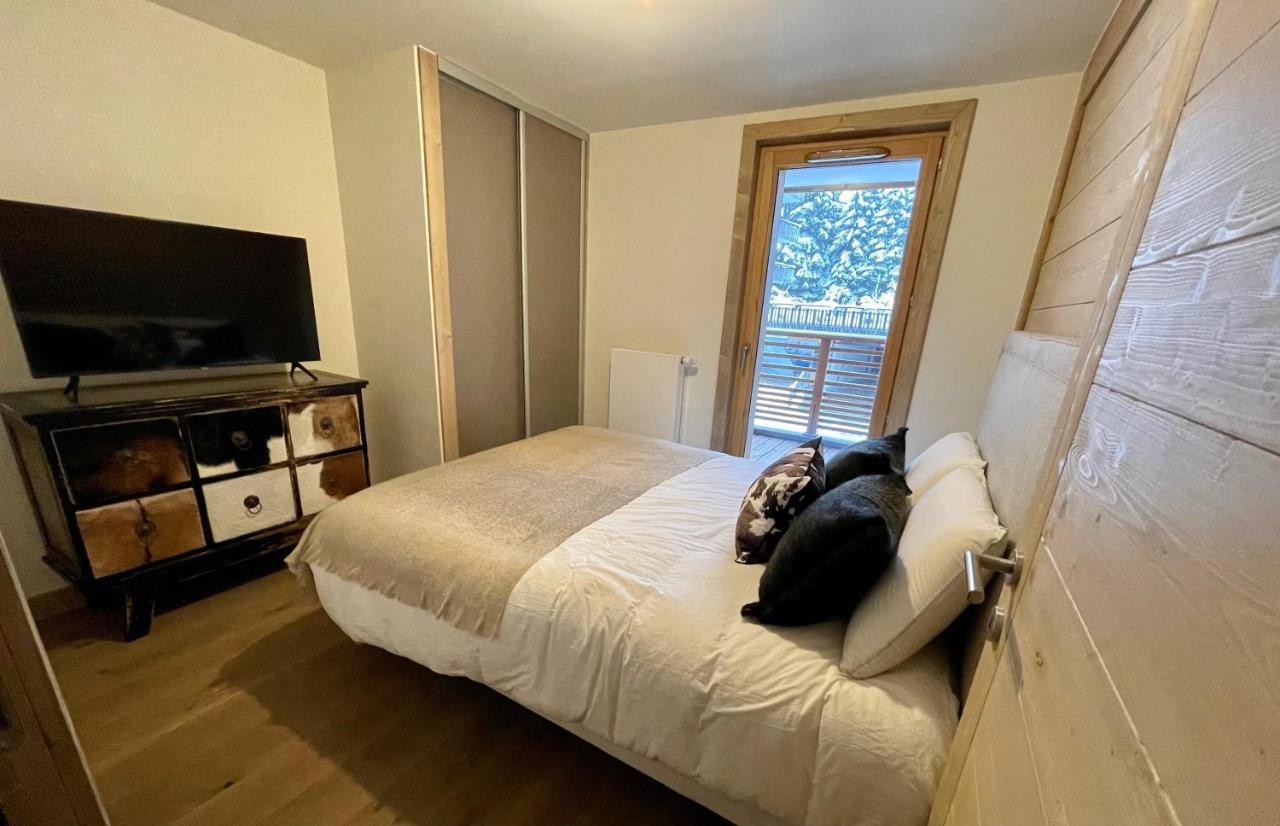 Appartement De Standing Plein Centre Station, 50M Des Pistes Les Gets Eksteriør billede